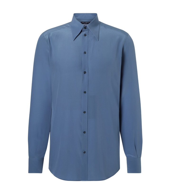 Photo: Dolce&Gabbana Silk crêpe de chine shirt