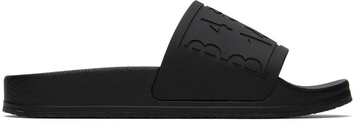 Photo: MM6 Maison Margiela Black Hotel Pool Slides