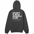 Sporty & Rich Exercise Often Hoodie in Faded Black