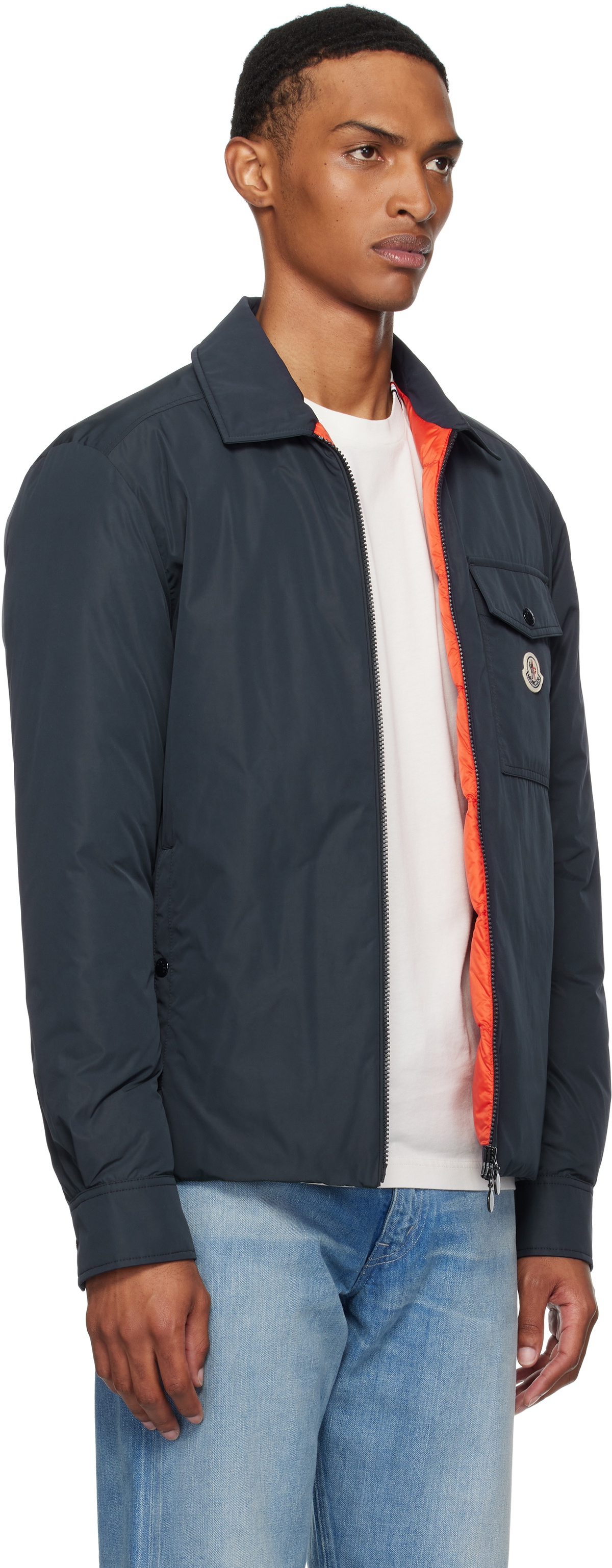 Moncler Navy Archivio Vigeon Down Jacket Moncler