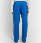 Derek Rose - Basel Stretch Micro Modal Drawstring Pyjama Trousers - Blue