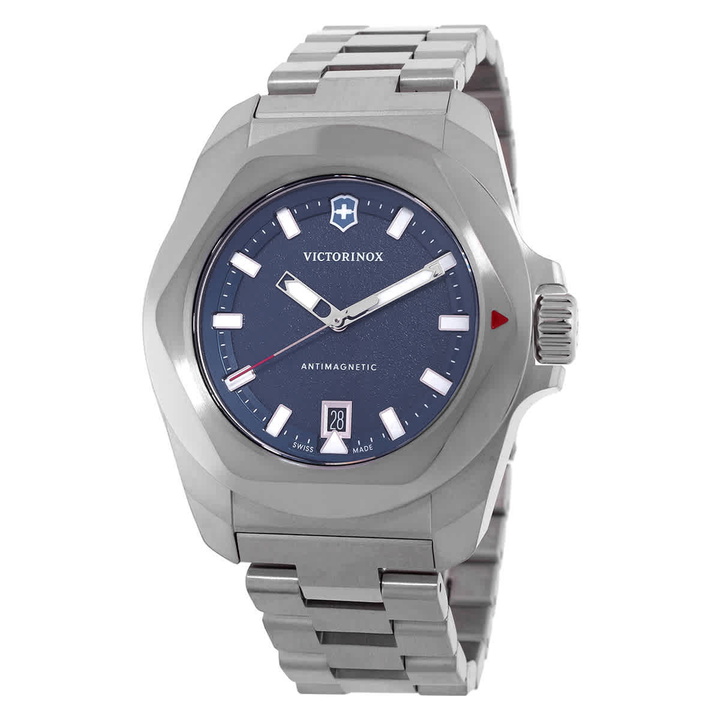 Photo: Victorinox I.N.O.X. Quartz Blue Dial Mens Watch 242031