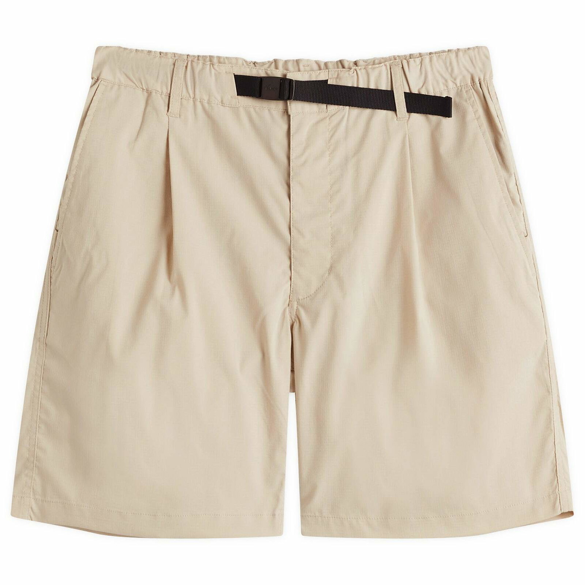 NANGA Men's Hinoc Ripstop Utility Shorts in Light Grey