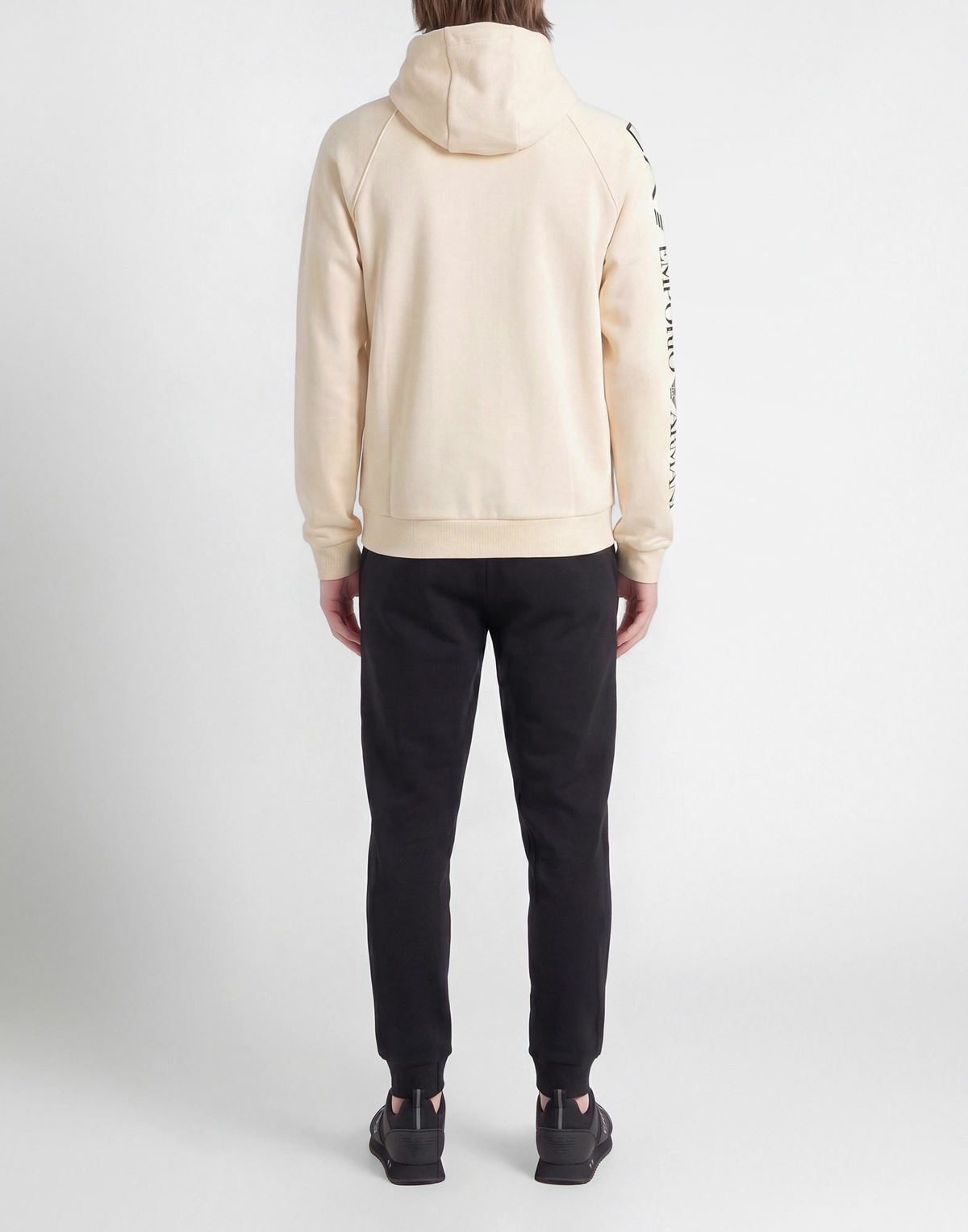 Ea7 Mens Sweatshirt Cream