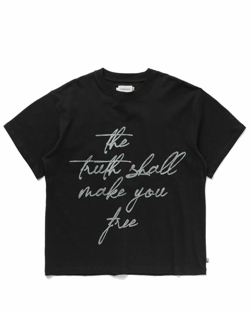 Photo: Honor The Gift Truth Ss Tee Black - Mens - Shortsleeves