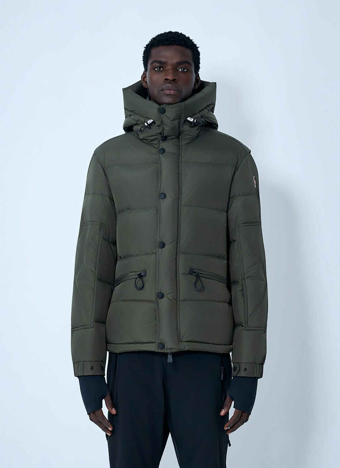 Moncler Grenoble Matte Short Down Jacket