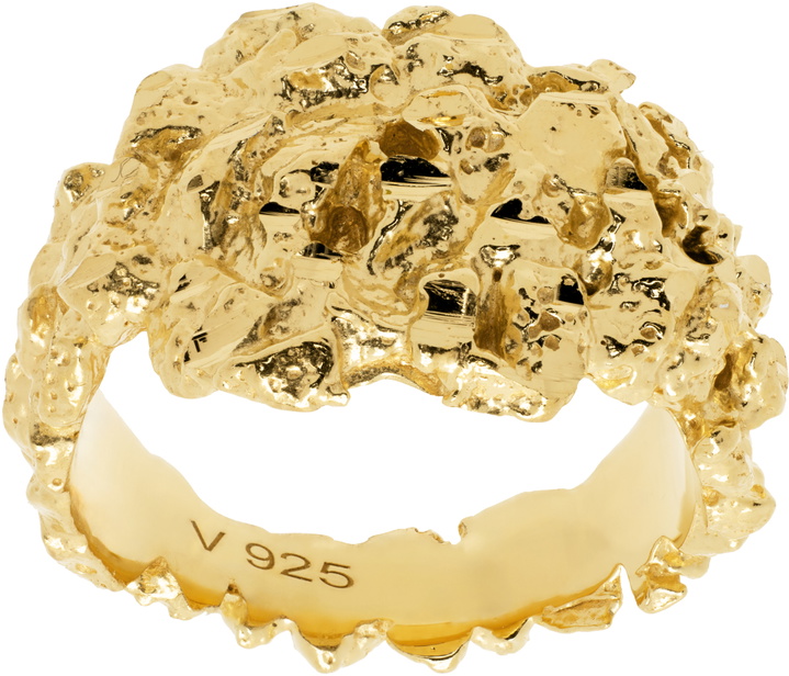 Photo: Veneda Carter SSENSE Exclusive Gold VC012 Ring