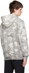 Afield Out Grey Marble Hoodie