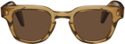 JACQUES MARIE MAGE Tan Limited Edition Julien Sunglasses