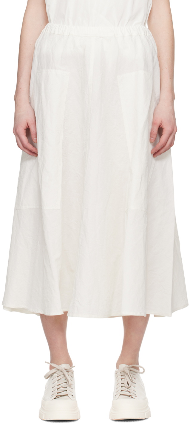 Sofie D'Hoore White Scout Midi Skirt
