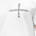 MASTERMIND WORLD Men's Cross Logo T-Shirt in White