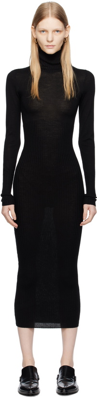 professional knee length dress Knee-Length Career Dress with Sleeves main image 0