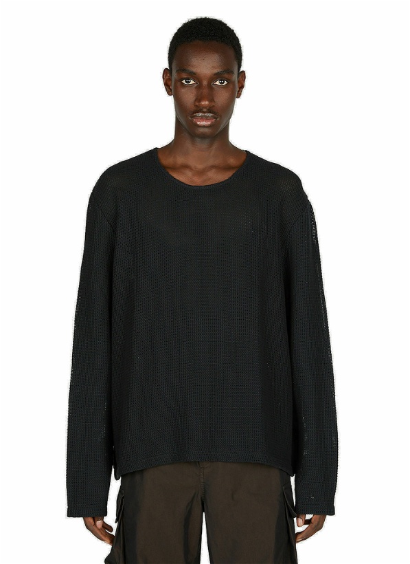 Photo: Our Legacy - Double Lock Sweater in Black