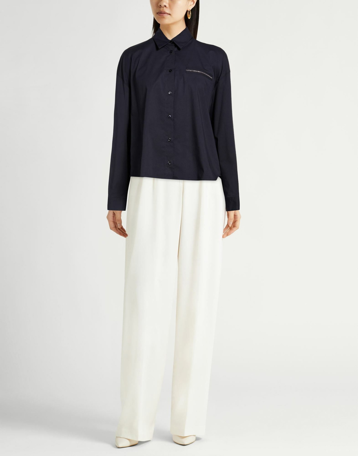 Peserico Womens Shirt Midnight in Blue