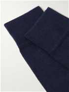 Paul Smith - Striped Organic Cotton-Blend Socks
