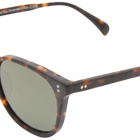 Oliver Peoples Finley Sunglasses in Tortoise/Green