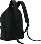 Alexander McQueen Green Metropolitan Biker Skull Backpack