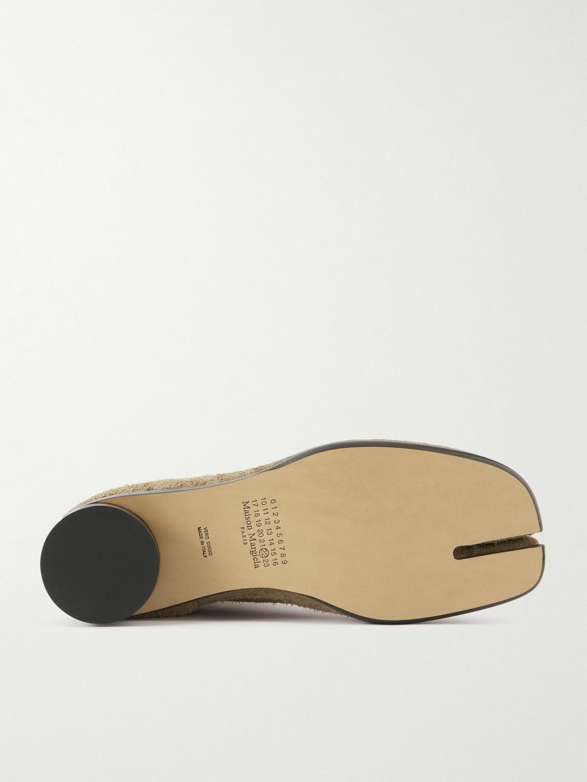 Maison Margiela - Tabi Suede Boots - Neutrals