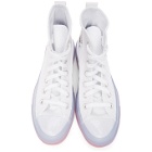 Converse White and Pink Chuck Taylor All Star Sneakers