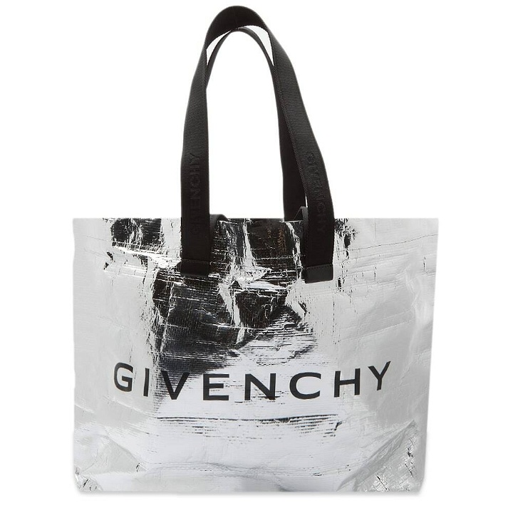 Photo: Givenchy Men's G-Shopper Bag in Silver