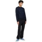 Givenchy Navy Crewneck Sweater