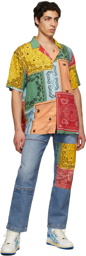 Marcelo Burlon County of Milan Multicolor Bandana Shirt