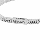 Versace Men's Logo Bracelet in Palladium 