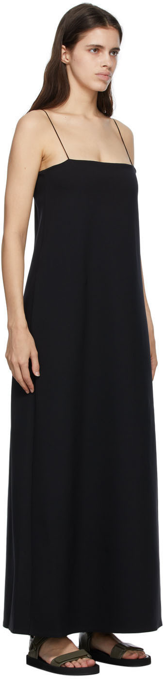 The Row Black Scuba Cenoa Dress