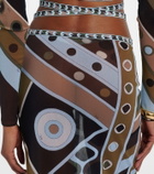 Pucci Vivara tulle maxi skirt