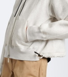 Sacai Cotton jersey hoodie