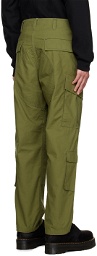 Uniform Experiment Khaki Relaxed-Fit Cargo Pants