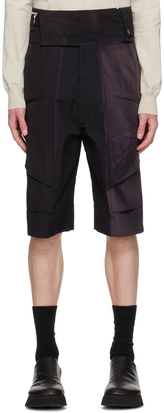 Photo: JiyongKim Black Graphic Shorts