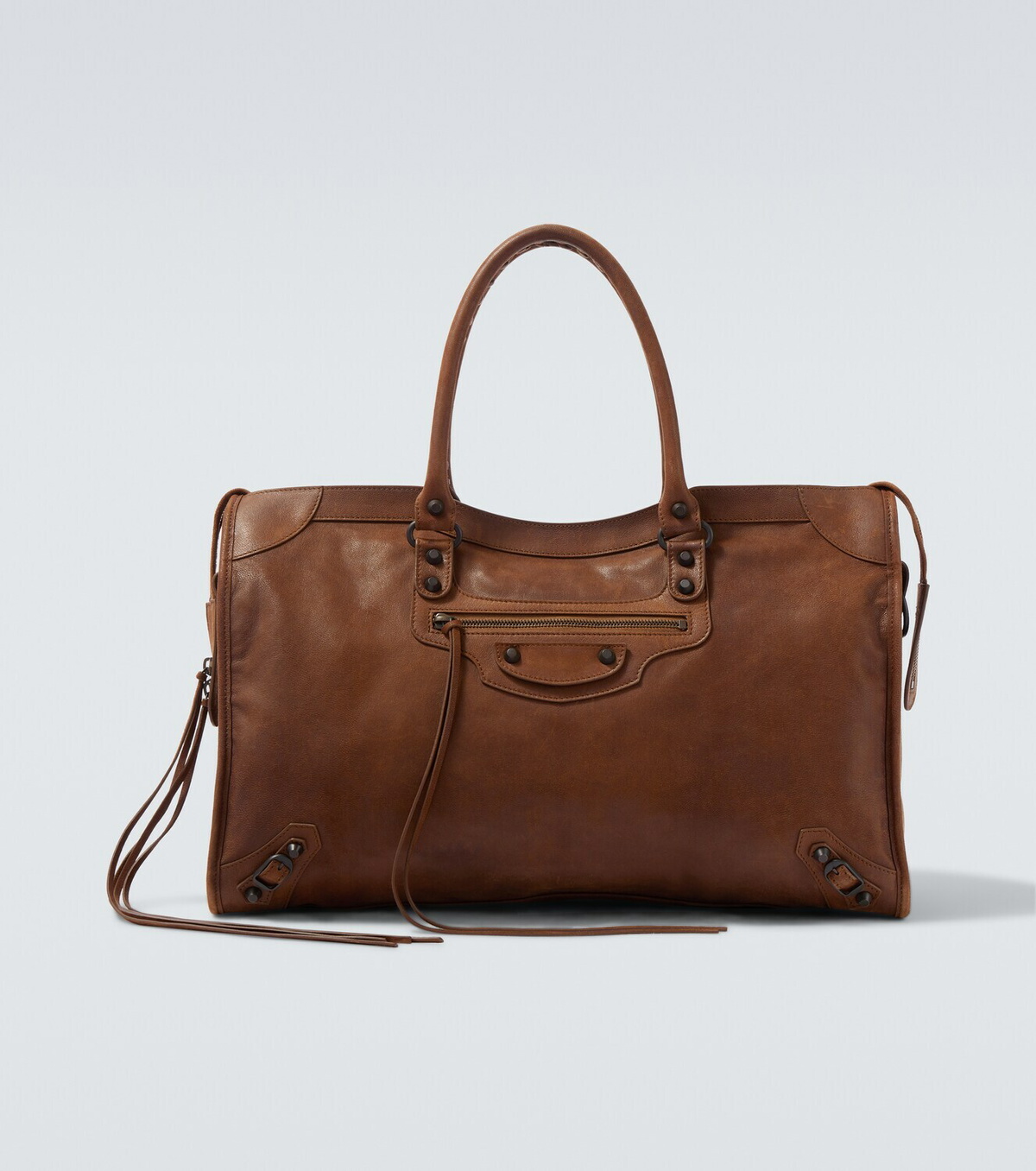 Balenciaga Le City Large leather top-handle bag