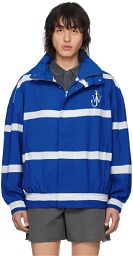 JW Anderson Blue Striped Track Jacket