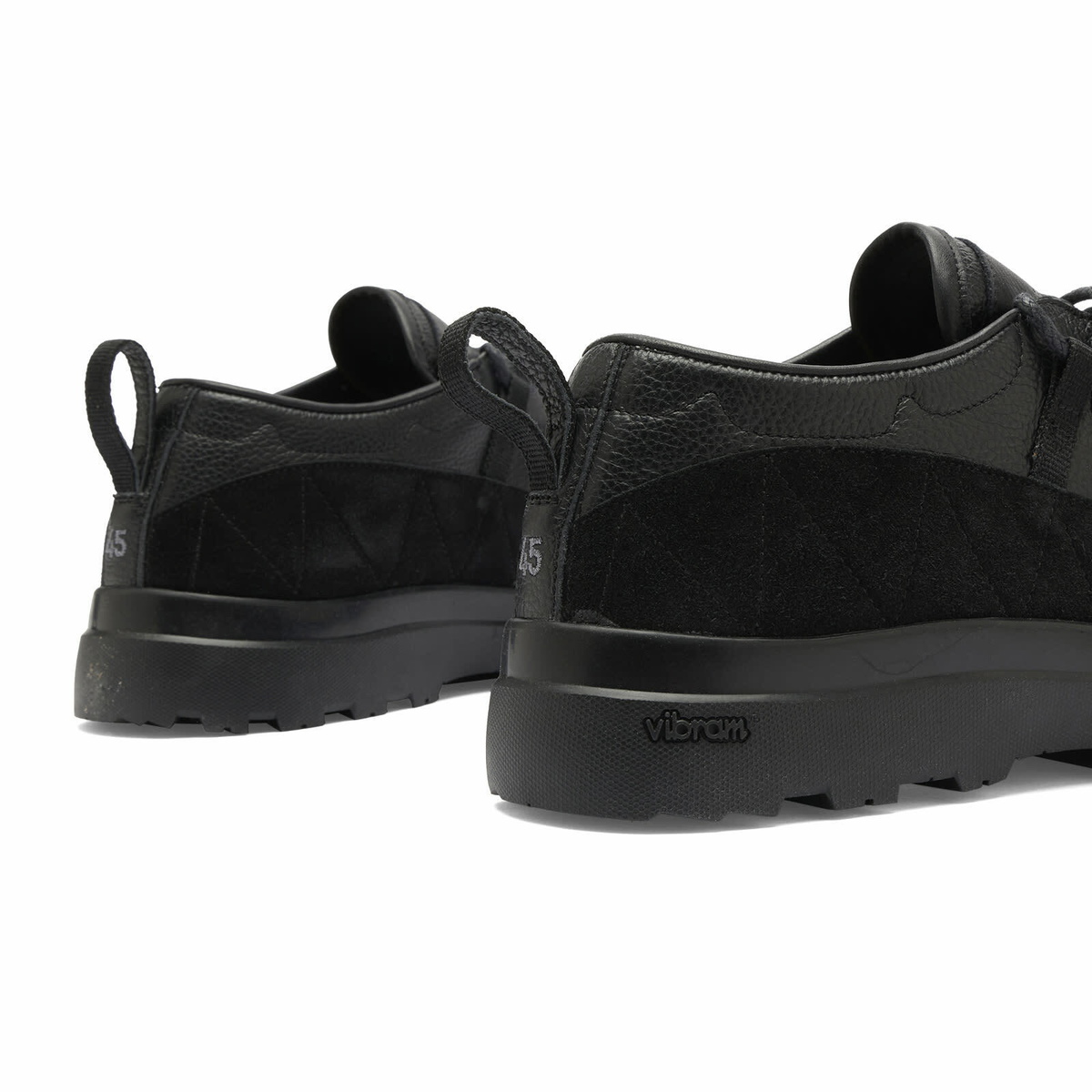 Ranra Men's Kalt Nappa Leather Shoes in Black