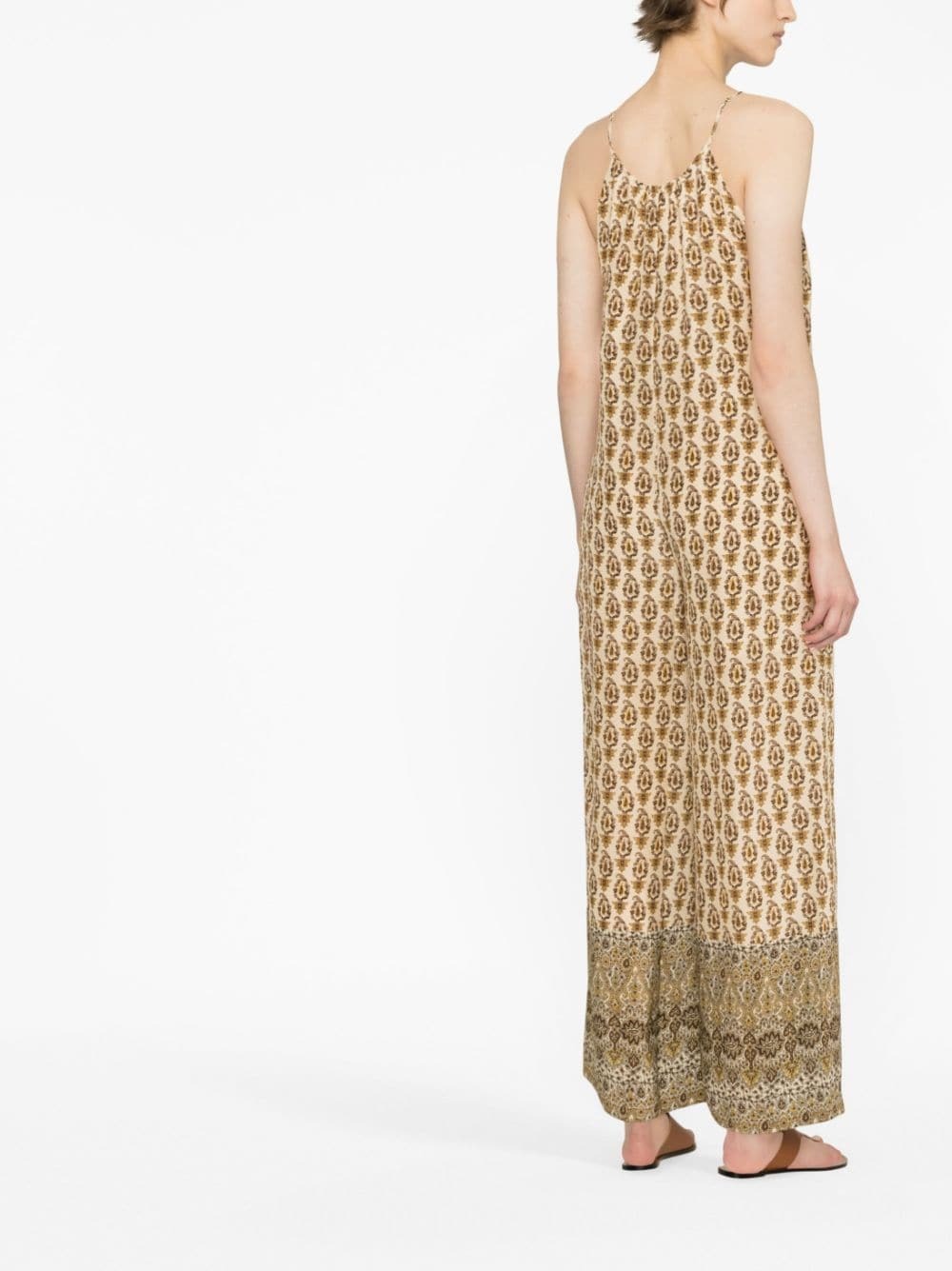 GOLDHAWK - Printed Silk Jumpsuit