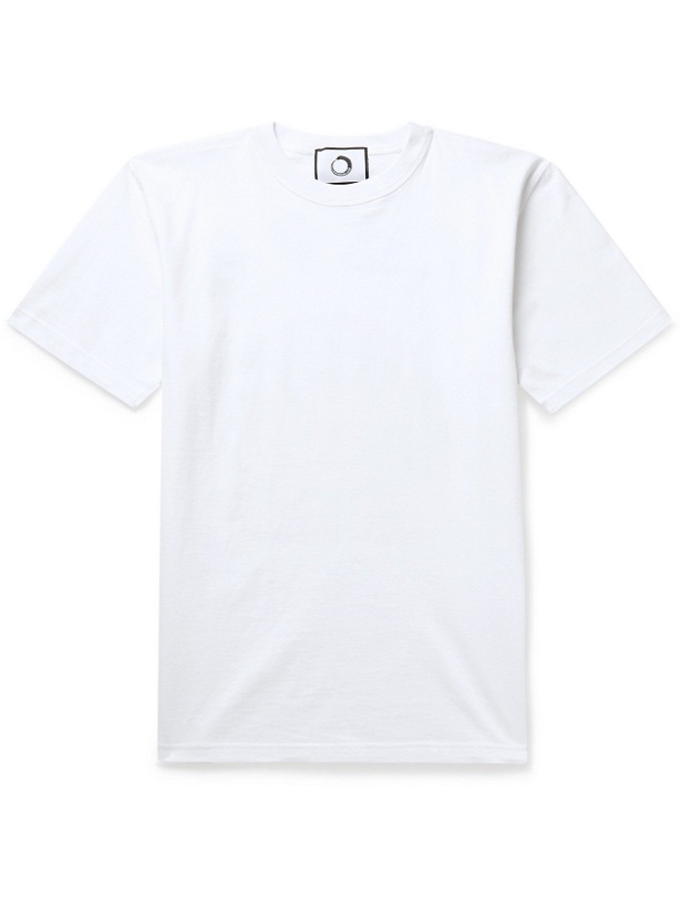 Photo: ENDLESS JOY - Printed Organic Cotton-Jersey T-Shirt - White