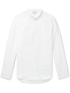 Gabriela Hearst - Ollie Grandad-Collar Linen Shirt - White