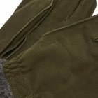 Hestra Men's Joar Nubuck Gloves in Dark Olive
