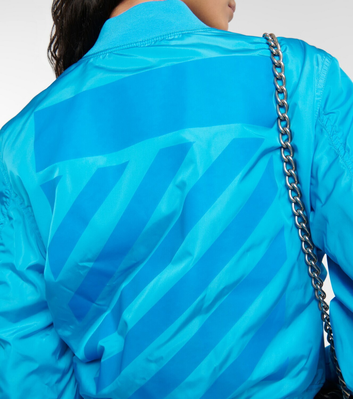 Off-White - Logo bomber jacket
