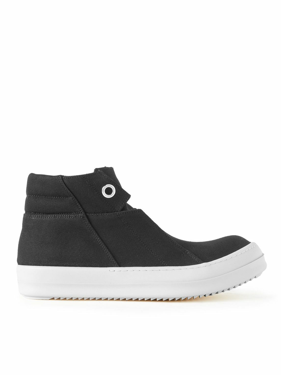 DRKSHDW by Rick Owens - Dunk Denim Sneakers - Black Rick Owens Drkshdw