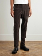 Altea - Dumbo Straight-Leg Stretch-Cotton Corduroy Trousers - Brown