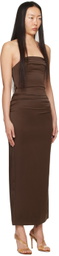 BEC + BRIDGE Brown Jones Maxi Dress