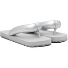 YUME YUME SSENSE Exclusive Silver Suki Flip-Flops
