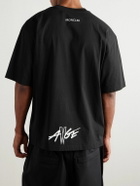 Moncler Genius - A$AP Rocky Logo-Appliquéd Cotton-Jersey T-Shirt - Black