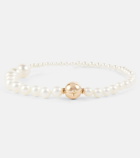 Sophie Bille Brahe - Petite Peggy 14kt gold and pearl bracelet