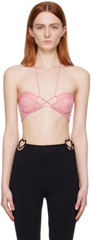 Photo: Nensi Dojaka Pink Hilma Bra