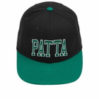 Patta Men's Arc Logo Cap in Black 