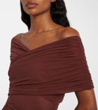 SIR Jacques gathered off-shoulder bodysuit