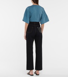 Loewe - High-rise straight jeans
